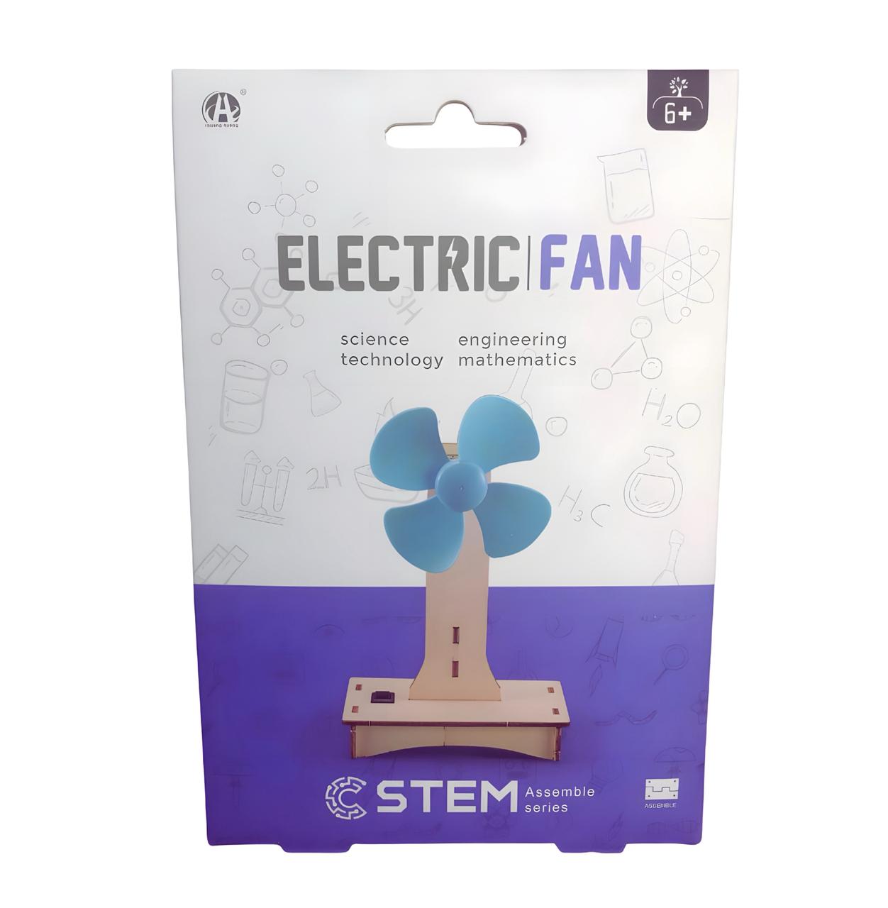 Wood STEM Electric Wind Fan