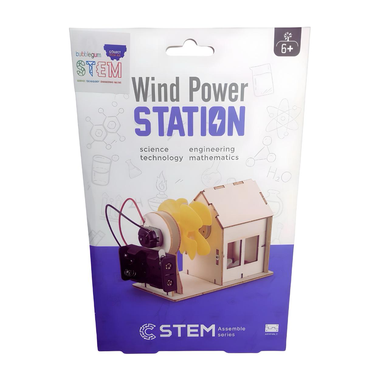 Wood STEM Wind Power Station