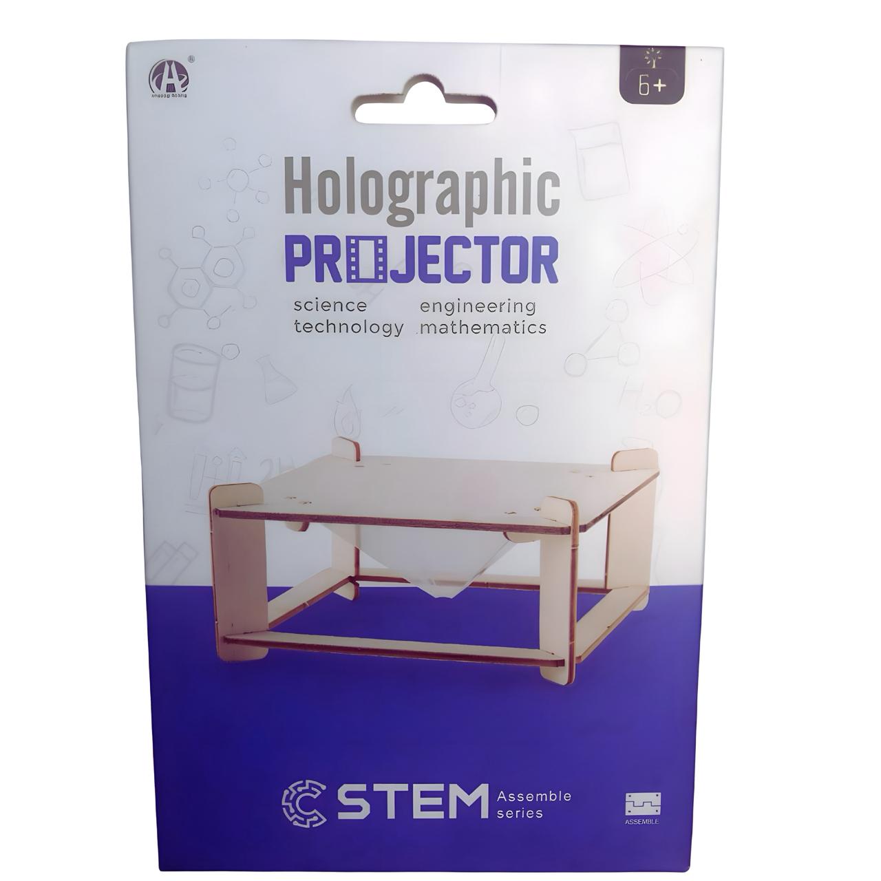 Wood STEM Holographic Projector