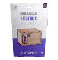 Wood STEM Mechanical Lockbox