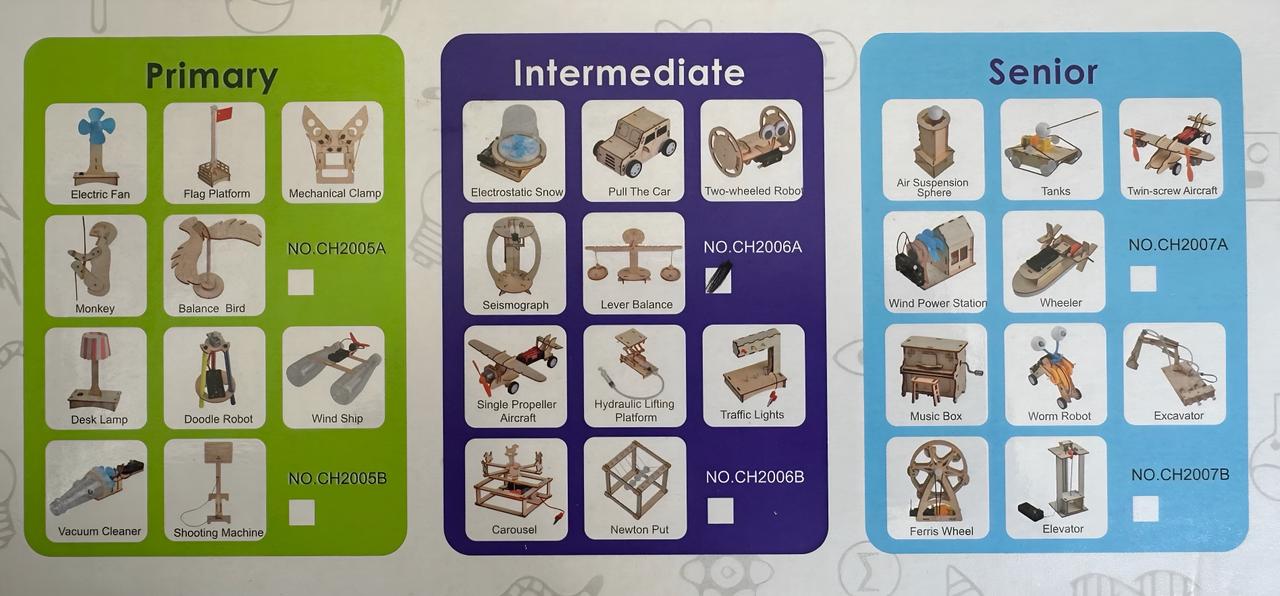 5-in-1 Wood STEM Kit