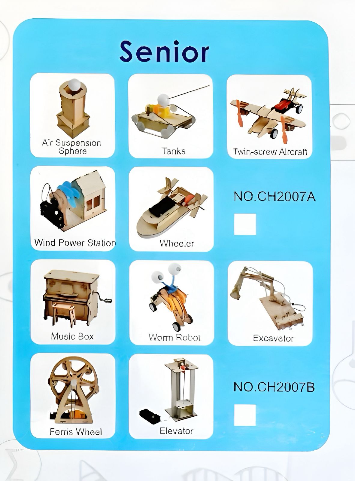 5-in-1 Wood STEM Kit