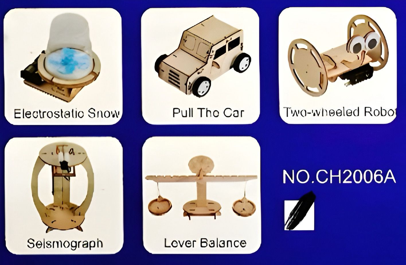 5-in-1 Wood STEM Kit