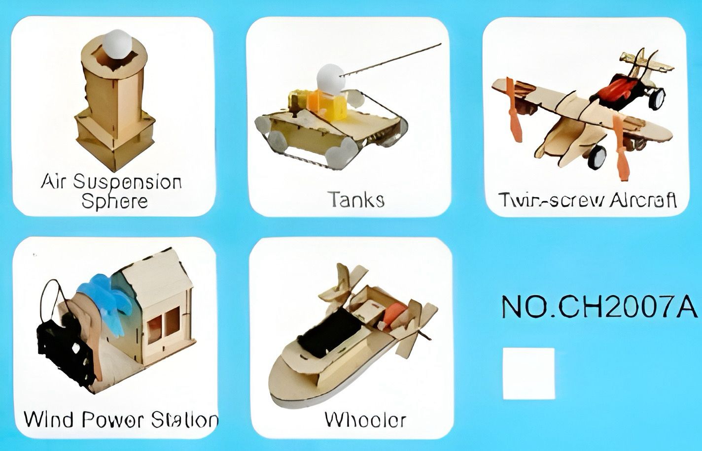 5-in-1 Wood STEM Kit