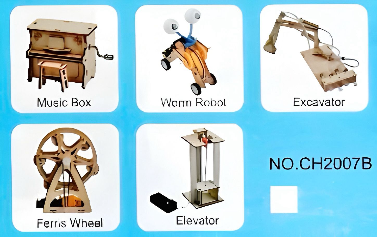 5-in-1 Wood STEM Kit